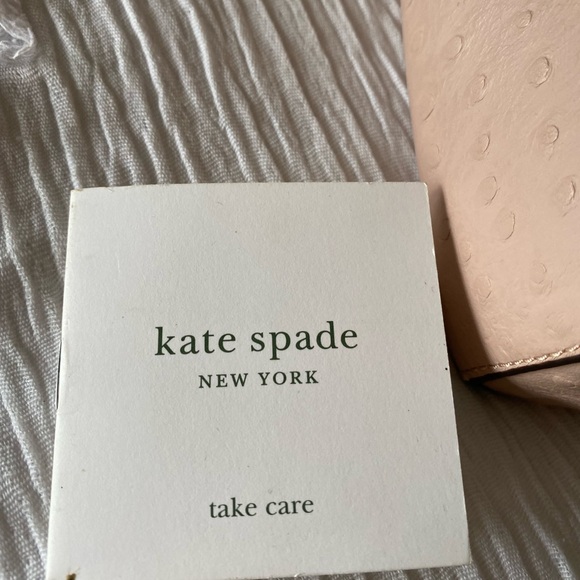 Kate Spade Blush Textured Tote with strap - Picture 6 of 16